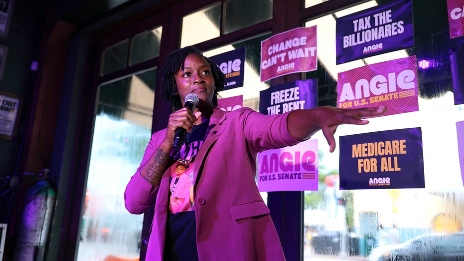US Senate candidate Angie Nixon