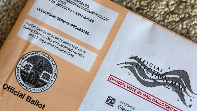 Trump administration escalates voter roll fight with threats against California election officials