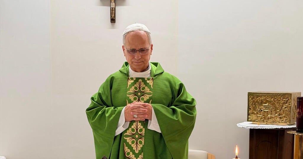 New photos show Pope Leo celebrating Mass at hospital as he recovers from lung cancer surgery