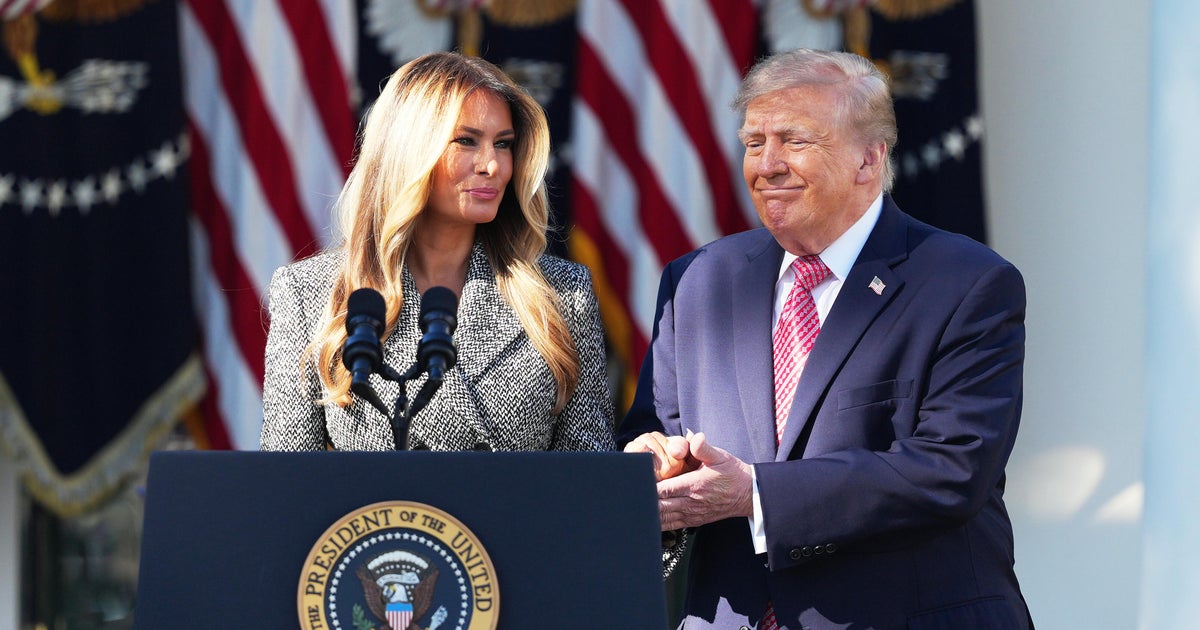 President Donald Trump and first lady Melania Trump