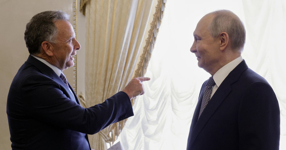 Witkoff faces backlash for calling Putin a "humanitarian": "Embarrassing and outrageous"