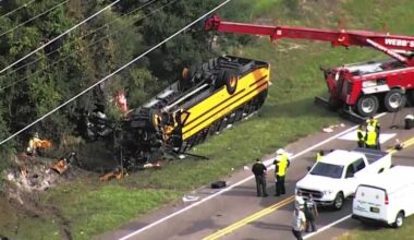 Florida school bus crash: 2 dead in Winter Haven