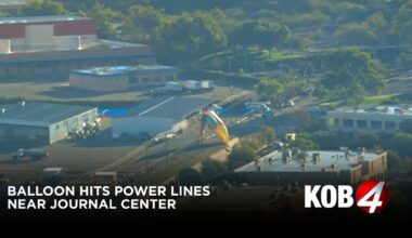 Balloon crashes near Journal Center on Day 1 of Balloon Fiesta