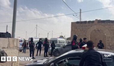 Seven shot dead by gunmen at church funeral in Jordan, state media say - BBC