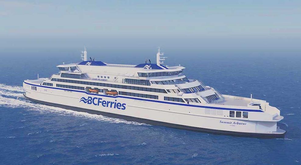 bc ferries summit arbutus