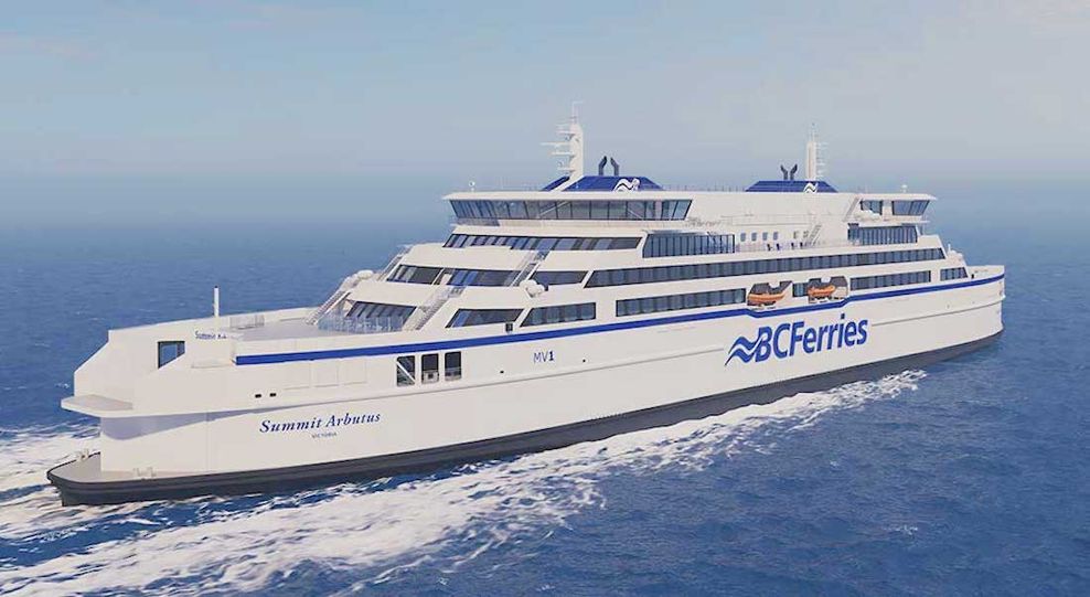 bc ferries summit arbutus