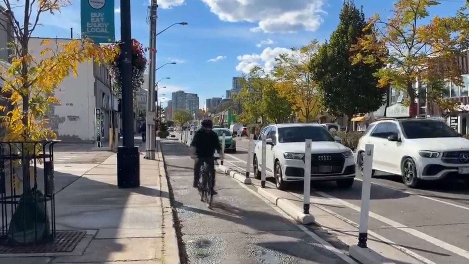 Cycling advocates plan large demonstration as Ford government begins removing Etobicoke bike lanes on Tuesday