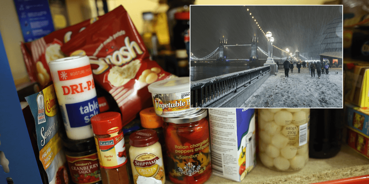 UK weather: Britons advised to stockpile food and brace for polar vortex this winter