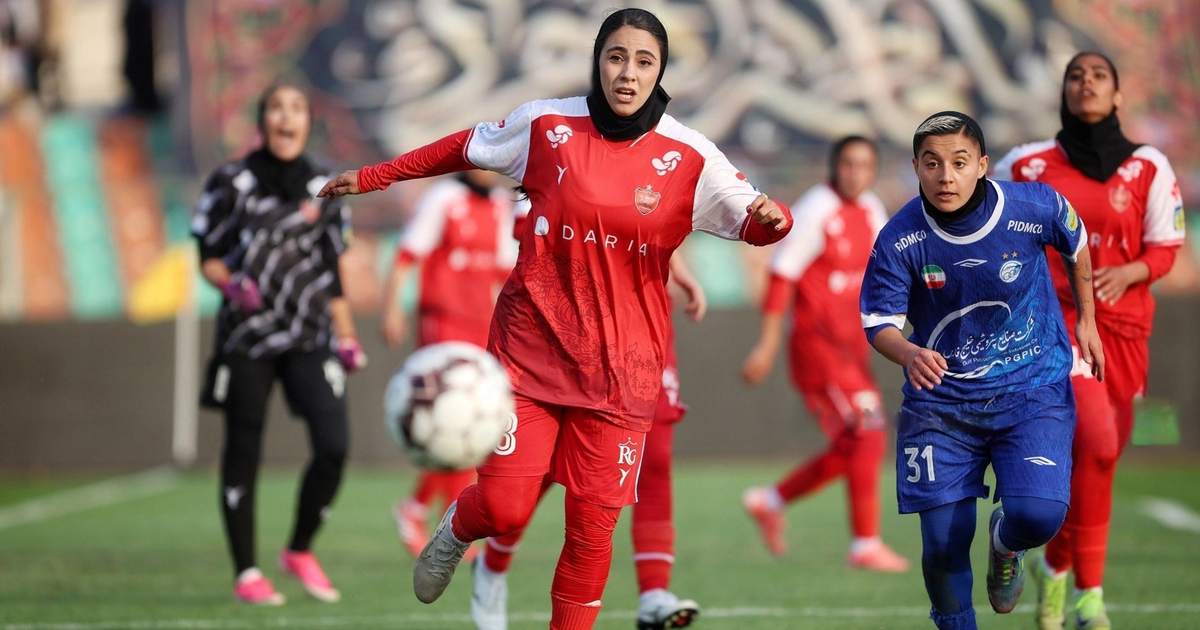 Played but barely seen: Iran's first women's derby makes history