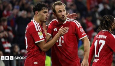 Kane scores in 100th Bundesliga game as Bayern thash Leipzig