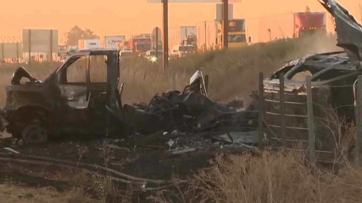 I-5 traffic in San Joaquin County snarled due to crash