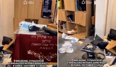 Synagogue ransacked, Jewish businesses hit during French riots