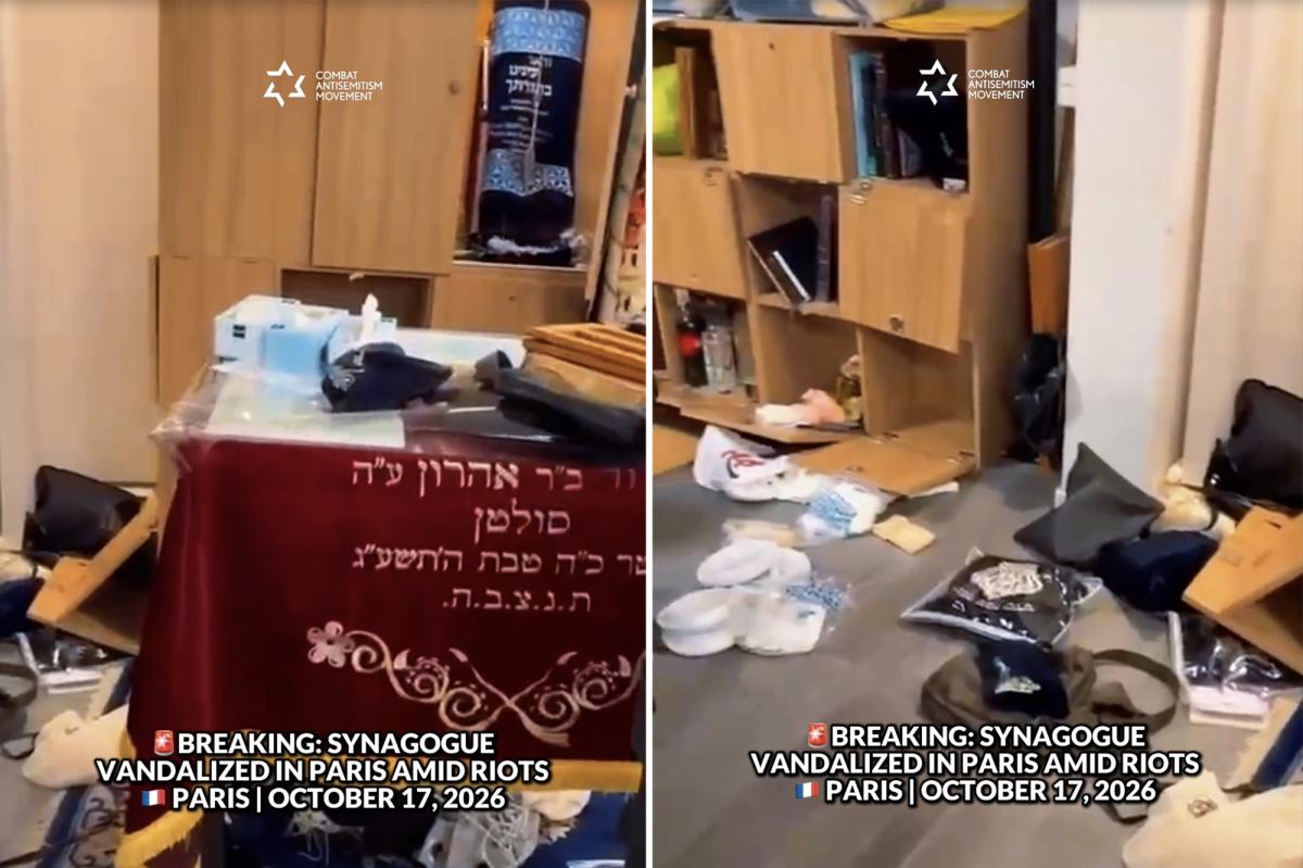 Synagogue ransacked, Jewish businesses hit during French riots