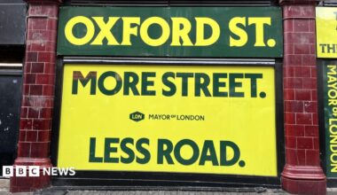 Oxford Street: Stretch of famous London road becomes pedestrian-only