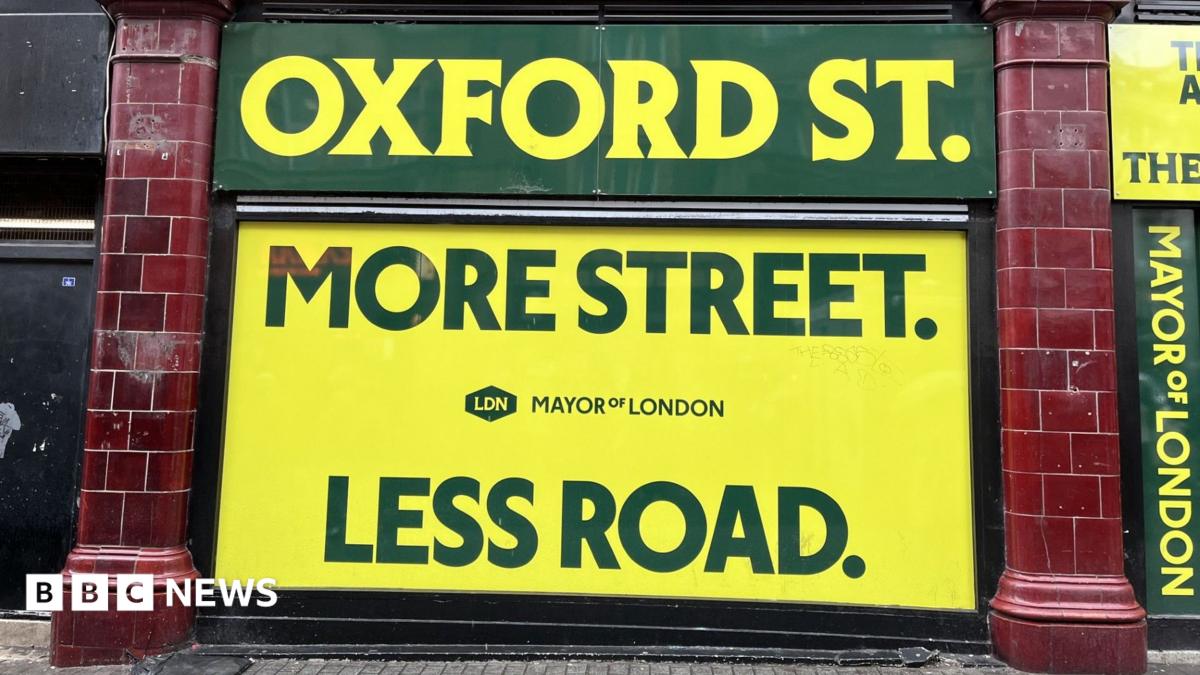 Oxford Street: Stretch of famous London road becomes pedestrian-only