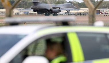 Two charged over alleged Iran intelligence operation at RAF Fairford