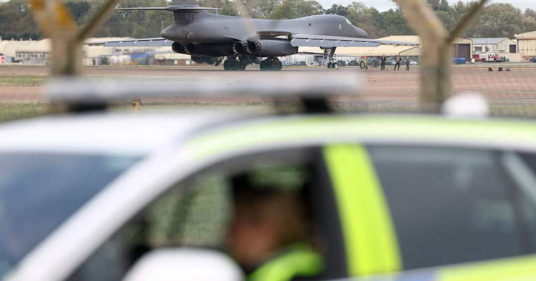 Two charged over alleged Iran intelligence operation at RAF Fairford