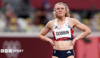 Beth Dobbin racing for Scotland at the 2022 Commonwealth Games in Birmingham