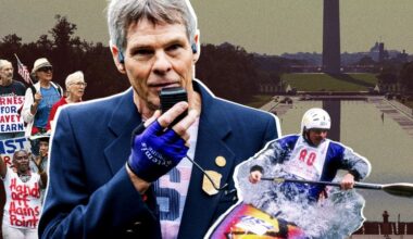 Olympic canoeist made a scapegoat for Reflecting Pool problems becomes a Trump foil