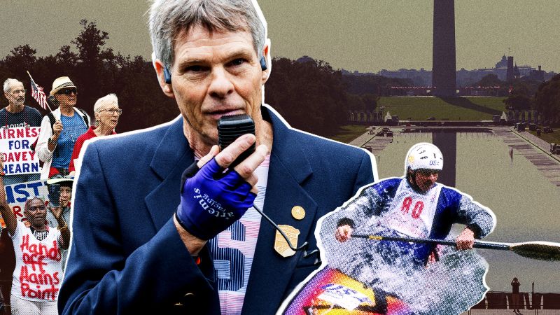 Olympic canoeist made a scapegoat for Reflecting Pool problems becomes a Trump foil