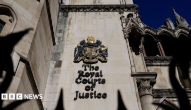 An exterior photo of the High Court building in London