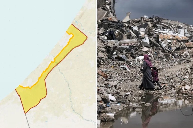 Israel’s ‘Yellow Line’ Squeezes Palestinians In Gaza