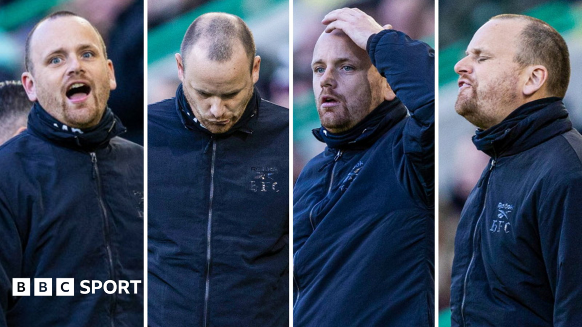 Hibernian manager Marink Reedijk