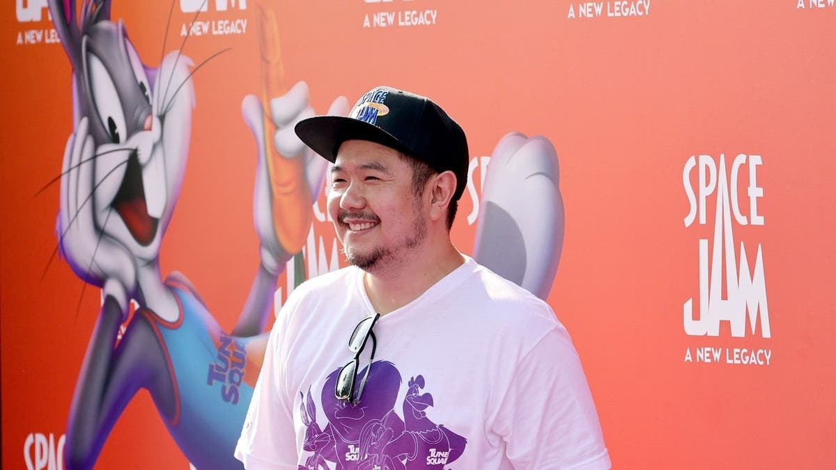 Eric Bauza attends the Space Jam: A New Legacy premiere in Los Angeles.