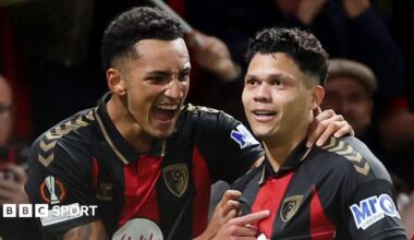 UEFA Europa & Conference League LIVE: Crystal Palace, Sunderland, Bournemouth and Brighton all in action