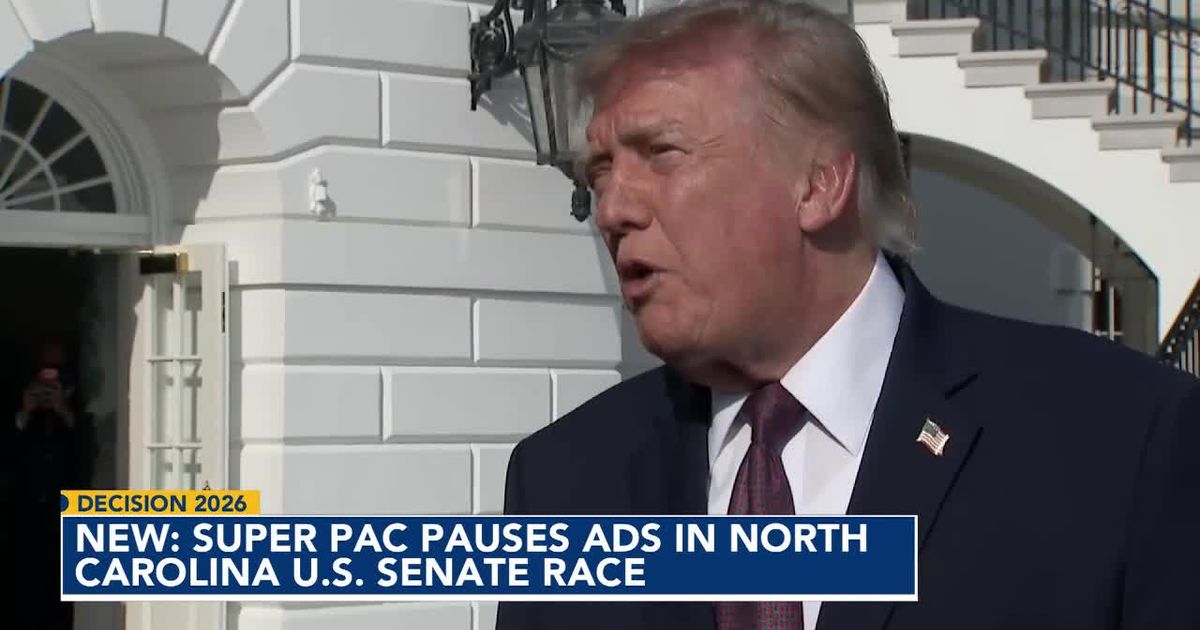 Major Republican group pauses US Senate ad spending in NC, where GOP’s Whatley trails in polls :: WRAL.com