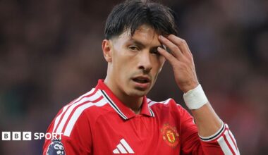 Manchester United defender Lisandro Martinez