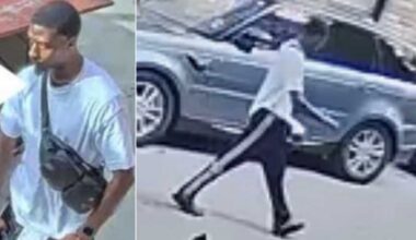 Video shows man amid search for suspect in Fells Point robbery