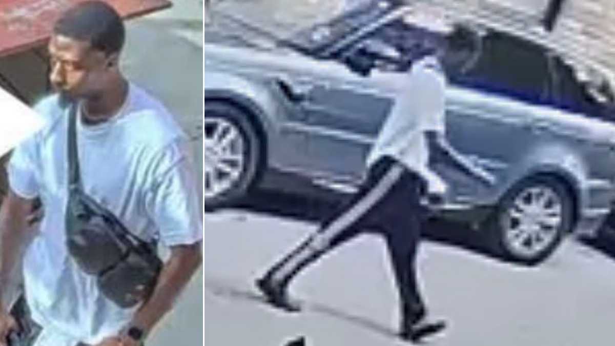Video shows man amid search for suspect in Fells Point robbery