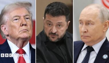 Zelensky accuses Russia of striking power plant after Trump's claim of energy ceasefire - follow live