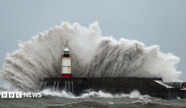 Storm Austen live: Yellow wind warning for millions in UK as thousands lose power in South West England