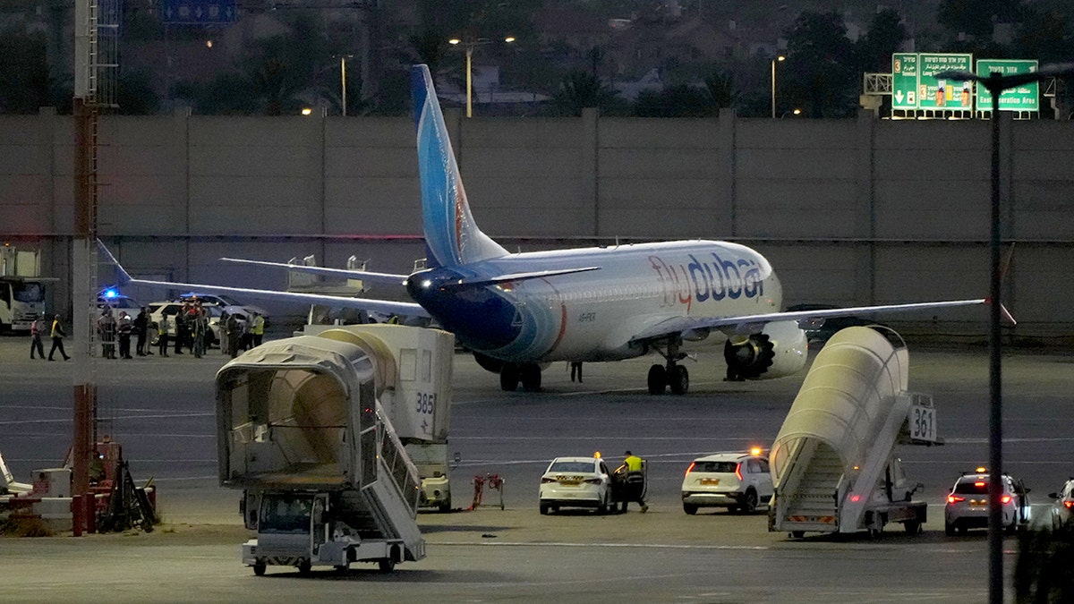 FlyDubai aircraft lands in Israel