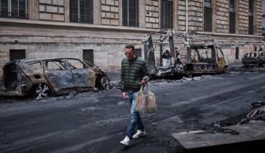 France's leaders vow to restore order after weekend of violent riots across the country