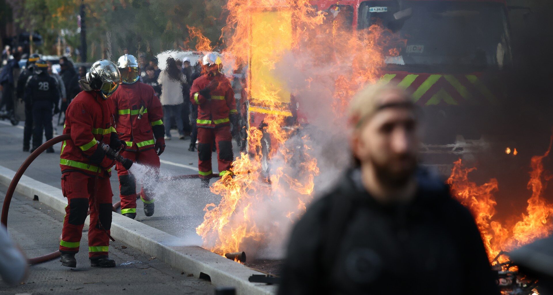 School protests spread as fires, blockades deepen unrest in France | Protests News