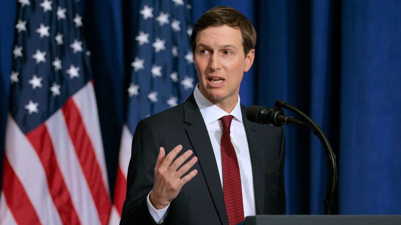 Top Democrat is investigating Jared Kushner’s financial investments after CNN report