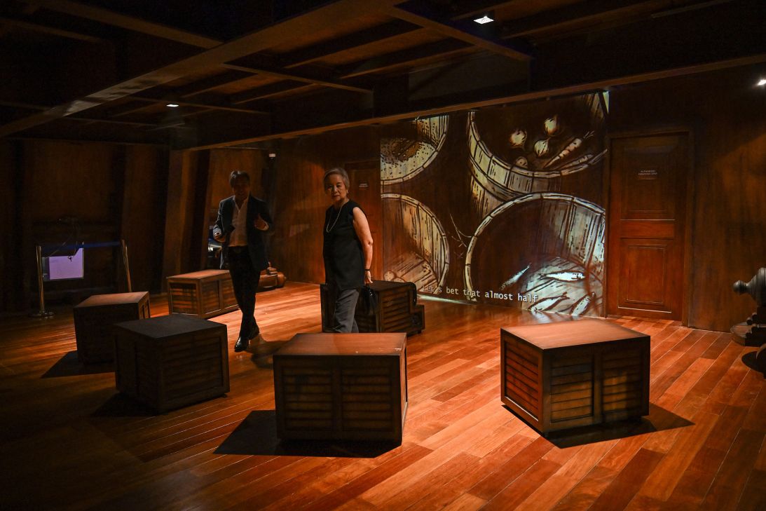 The museum immerses visitors into an old, seafaring way of life.
