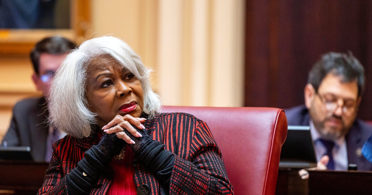Virginia State Sen. L. Louise Lucas at the Virginia State Capitol in Richmond on Feb. 18, 2026.