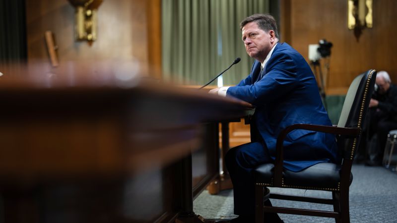 Trump is expected to name Jay Clayton as AI czar