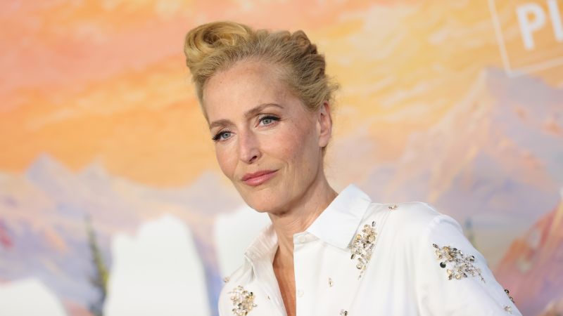 Gillian Anderson confronts ‘distracting’ superfans outside theater