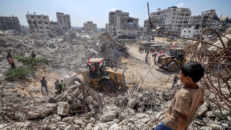 Buried bodies, cleared rubble, Israel’s yellow line: How war is hampering the search for Gaza’s missing