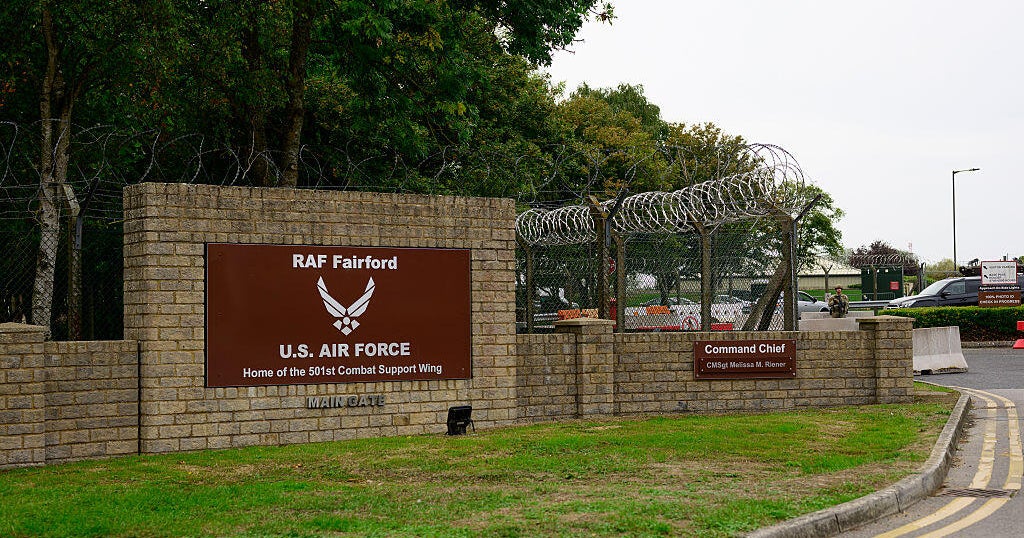 Dual U.K.-Iranian national released on bail after arrest over security incident near U.S.-run air base in England