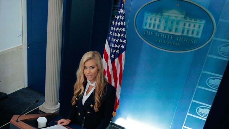 Trump fires Katie Zacharia as White House press secretary, advisers say