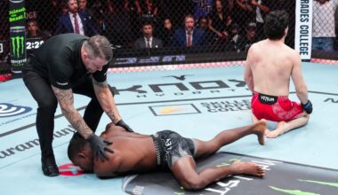 ‘His mouthpiece flew about 20 feet’: Pros react to Mike Malott’s vicious UFC Edmonton knockout