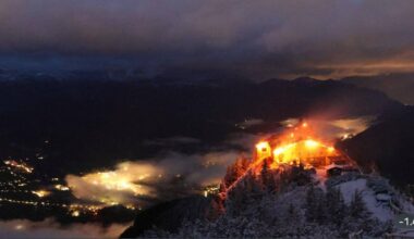 Suspect arrested after fire "completely engulfed" Hitler's Eagle's Nest mountain retreat in Germany