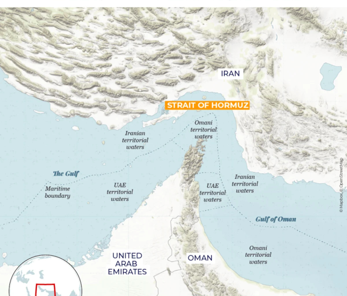 Is Iran charging a toll to allow oil traffic through Hormuz?
