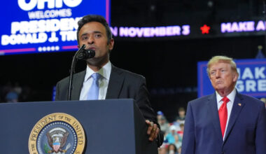 Ohio Republicans' statewide bus tour rolls as Ramaswamy ad with Acton's mother divides the party